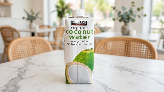 Organic Coconut Water.