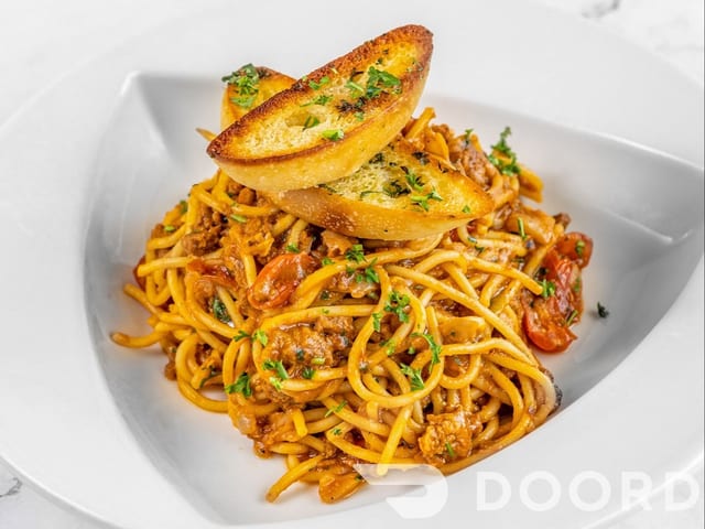 Spaghetti Bolognese.