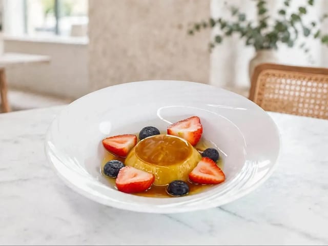 Grand Marnier Flan (Gluten-Free).