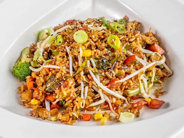 Vegetable Fried Rice (GF).