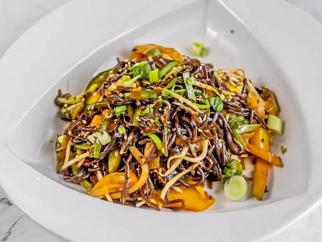 Asian Soba Noodles.